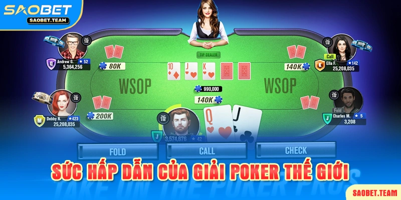 sức hấp dẫn của giải